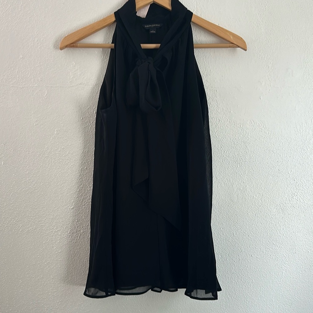 Banana Republic Bow Tie Blouse